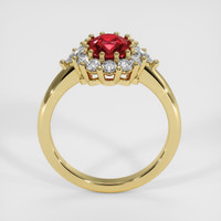 1.56 Ct. Ruby Ring, 14K Yellow Gold 3