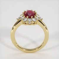 2.20 Ct. Ruby Ring, 14K Yellow Gold 3