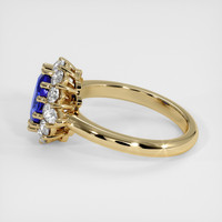 1.53 Ct. Sapphire Ring, 14K Yellow Gold 4