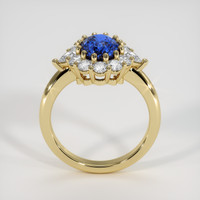 2.55 Ct. Blue Sapphire Ring, 14K Yellow Gold 3