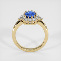 1.59 Ct. Blue Sapphire Ring, 14K Yellow Gold 3