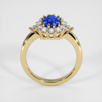 1.56 Ct. Blue Sapphire Ring, 14K Yellow Gold 3