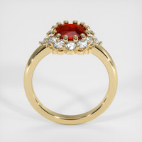 1.43 Ct. Ruby Ring, 14K Yellow Gold 3