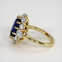 5.75 Ct. Sapphire Ring, 18K Yellow Gold 4