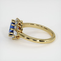 1.68 Ct. Sapphire Ring, 18K Yellow Gold 4