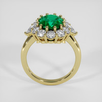 2.92 Ct. Emerald Ring, 18K Yellow Gold 3