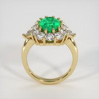 1.76 Ct. Emerald Ring, 18K Yellow Gold 3
