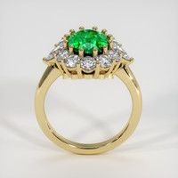 2.31 Ct. Emerald Ring, 18K Yellow Gold 3