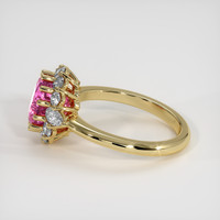 2.40 Ct. Sapphire Ring, 18K Yellow Gold 4