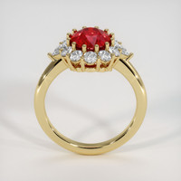 2.04 Ct. Ruby Ring, 18K Yellow Gold 3