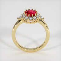 1.46 Ct. Ruby Ring, 18K Yellow Gold 3