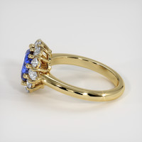 1.95 Ct. Blue Sapphire Ring, 18K Yellow Gold 4