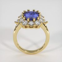 4.44 Ct. Color Change Sapphire Ring, 18K Yellow Gold 3