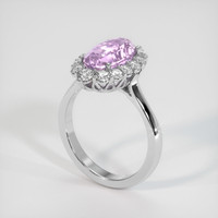 3.43 Ct. Gemstone Ring, Platinum 950 2