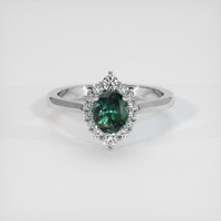 1.04 Ct. Gemstone Ring, Platinum 950 1