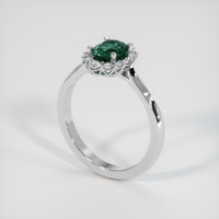 1.04 Ct. Gemstone Ring, Platinum 950 2