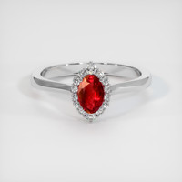 Ruby Ring 0.39 Ct. Platinum 950 Preview