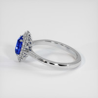 1.72 Ct. Blue Sapphire Ring, Platinum 950 4