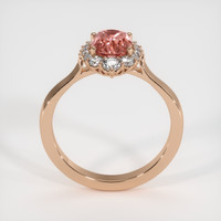 1.35 Ct. Sapphire Ring, 14K Rose Gold 3
