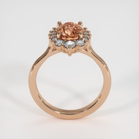 1.85 Ct. Sapphire Ring, 14K Rose Gold 3