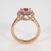 2.01 Ct. Sapphire Ring, 14K Rose Gold 3