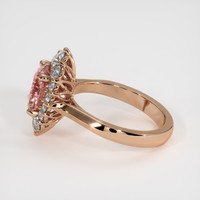 2.01 Ct. Sapphire Ring, 14K Rose Gold 4