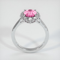2.09 Ct. Pink Sapphire Ring, 14K White Gold 3