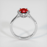 1.48 Ct. Ruby Ring, 14K White Gold 3