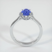 1.92 Ct. Color Change Sapphire Ring, 18K White Gold 3