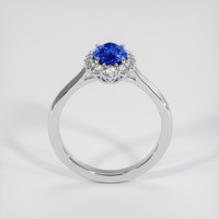 1.72 Ct. Blue Sapphire Ring, 18K White Gold 3