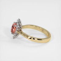1.35 Ct. Sapphire Ring, 18K White & Yellow 4