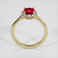 1.51 Ct. Ruby Ring, 14K Yellow Gold 3