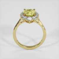 2.83 Ct. Yellow Sapphire Ring, 14K Yellow Gold 3