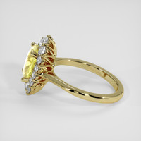 2.83 Ct. Yellow Sapphire Ring, 14K Yellow Gold 4