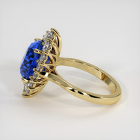5.82 Ct. Sapphire Ring, 14K Yellow Gold 4