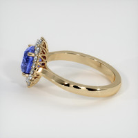 1.92 Ct. Color Change Sapphire Ring, 18K Yellow Gold 4
