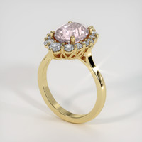 3.10 Ct. Gemstone Ring, 18K Yellow Gold 2