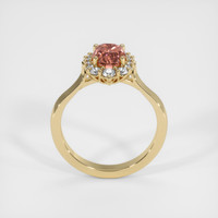 1.35 Ct. Sapphire Ring, 18K Yellow Gold 3