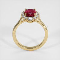 2.59 Ct. Ruby Ring, 18K Yellow Gold 3