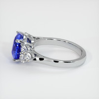 6.09 Ct. Sapphire Ring, Platinum 950 4