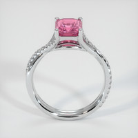 2.08 Ct. Pink Sapphire Ring, Platinum 950 3