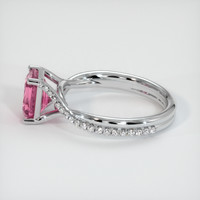 2.08 Ct. Pink Sapphire Ring, Platinum 950 4