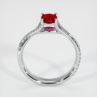 1.02 Ct. Ruby Ring, Platinum 950 3