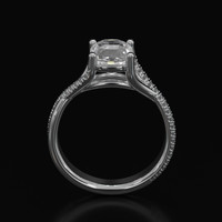 1.79 Ct. Sapphire Ring, Platinum 950 3