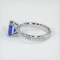 1.78 Ct. Sapphire Ring, 14K White Gold 4