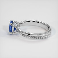 1.93 Ct. Sapphire Ring, 14K White Gold 4