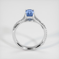 1.11 Ct. Sapphire Ring, 14K White Gold 3