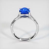 2.10 Ct. Sapphire Ring, 14K White Gold 3