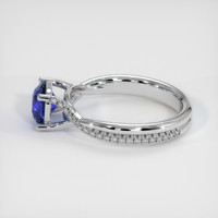2.68 Ct. Sapphire Ring, 18K White Gold 4