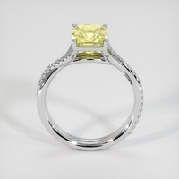 3.44 Ct. Sapphire Ring, 18K White Gold 3